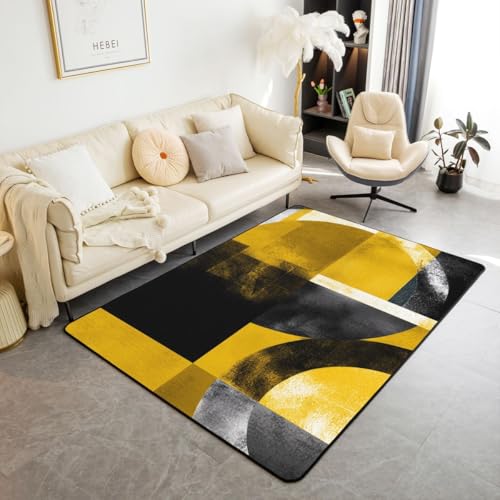 Tapete decorativo geométrico 150x200 cm para niños miniatura 1