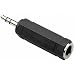 Produktbild Thomson KCA262 Audio Klinken Adapter 6,35mm Kupplung auf 3,5mm Stecker