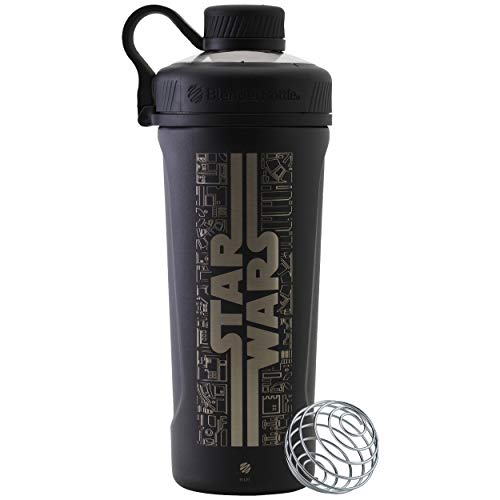 BlenderBottle Star Wars Radian Stainless Steel Shaker Bottle, 26oz, Trench