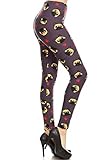 S670-OS Pugs and Paws Print Fashion Leggings