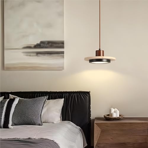 Lámpara de travertino amarillo con altura ajustable para dormitorio 4