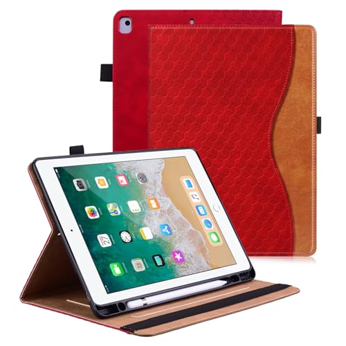Vkooer Case for iPad 6th/5th Generation 9.7 inch with Pencil Holder, iPad 2018/2017