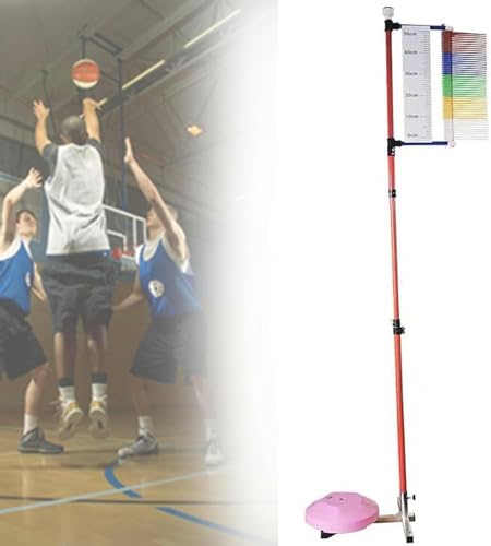 Test de salto vertical de aluminio con sistema de medición dinámico para clubes deportivos