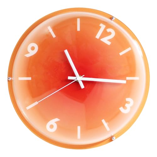 Reloj de dormitorio con efecto atardecer para mesitas de noche modernas 6