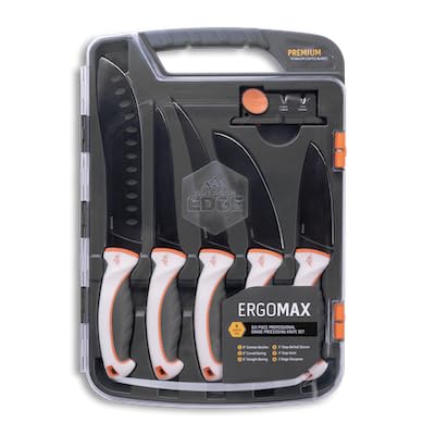 OUTDOOR EDGE ErgoMax 6-Piece Professional Game Processing Knife Set | Caping & Boning Knives, Skinning Knife, Butcher | Elite Big Game, Elk & Deer Hunting Gear | Perfect Field Dressing Knife Set - Image 4