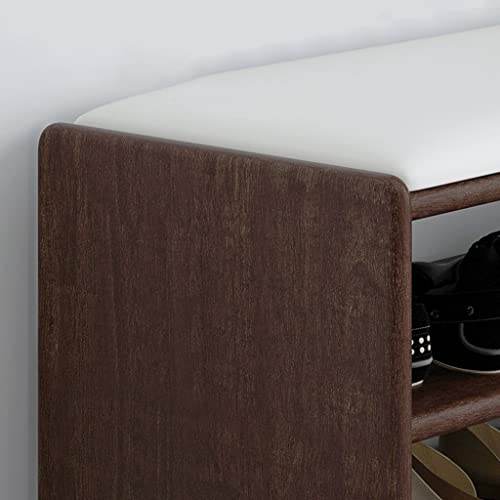 Meuble de rangement de rangement de chaussures tabouret assis pour corridor - 4