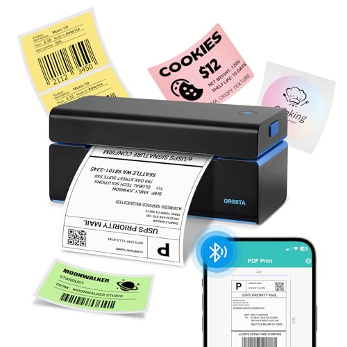 ORGSTA T001 Shipping 4x6 Thermal Label Printer Machine DHL Sticker Maker