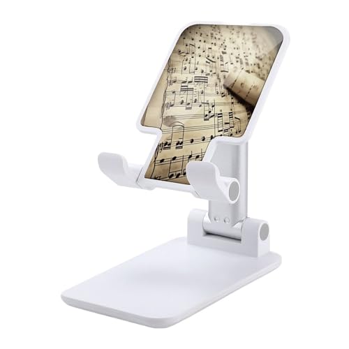 Support de téléphone portable pliable et réglable pour partitions et bureau