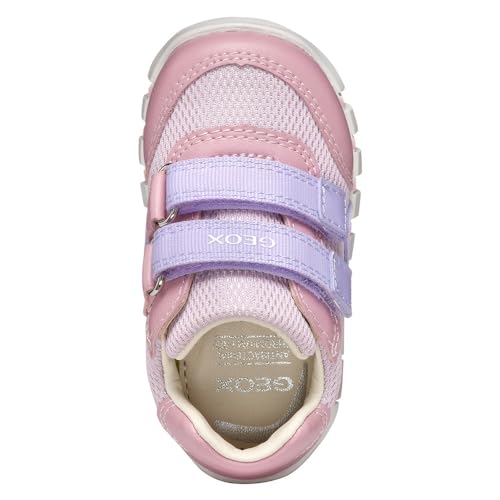 Geox Baby-Mädchen B IUPIDOO Girl A Sneaker, Rose/Lilac, 24 EU