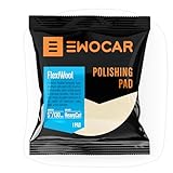 Ewocar FlexiWool 140/125 Polierpad – Flexibel & Effektiv für konkave Flächen – Optimiert für Cutting mit Heavy Cut & Heavy Cut+ – Verbesserte Anpassung & Schleifleistung