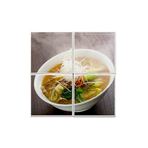Carreaux céramique ramen nourriture japon pour décoration cuisine