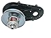 40 Series Go Kart Torque Converter Kit,COMPLETE-Bolt On Back Plate,40 Driver and Driven Pulleys,Belt,Cover,Hardware,Fits 8-18hp Motors 1