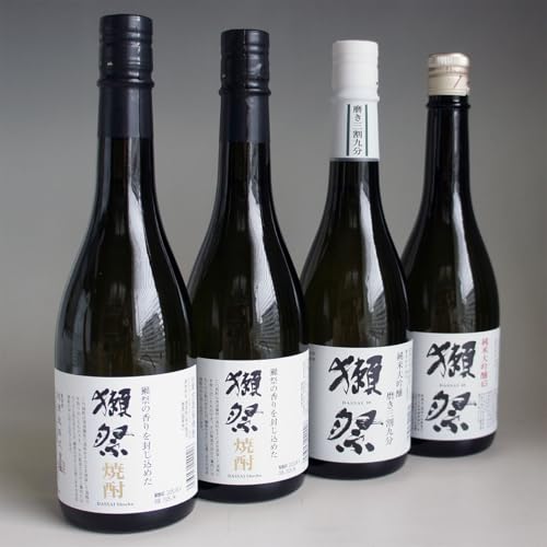 獺祭 日本酒 焼酎飲み比べセット 純米大吟醸 39 1本 45 1本 酒粕焼酎 2本 計4本 ギフト包装不可