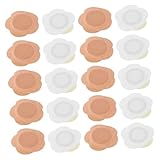 Gatuida 20 Stück Selbstklebende Rizinusölpackung Hochsaugfähige Tragbare Ölwickel für Bauchregion für Reisen und Tägliche Anwendung Wiederverwendbar und Komfortabel