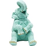 Hucha Elephant azul Happy KARE designstatue representante de un elefante de color azul hecha de polirresina. Cuenta con una ranura en su espalda para poner sus ahorros.Su Utilidad primera será de poner su dinero en el interior, pero usted podrá también disfruta de su look moderno y original, especialmente gracias a su color, para instalar el como objeto de decoración en tu loft.Detalles de acabado impre