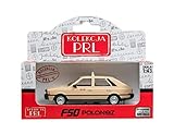 Maßstab 1:43 Scale Model Daffi FSO Polonez Taxi 1:43 Polish Classic Car 10cm Beige Neu im Karton