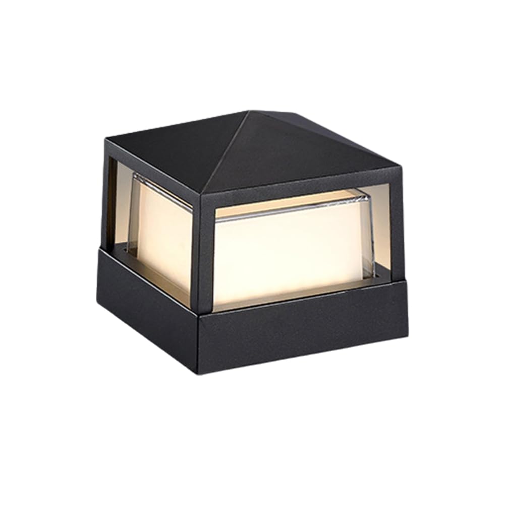 UDSKNV[KSL 12W Waterproof Outdoor LED Courtyard Porch Lawn Lamp Outdoor Wall Lamp Landscape Pillar Head Lamps
