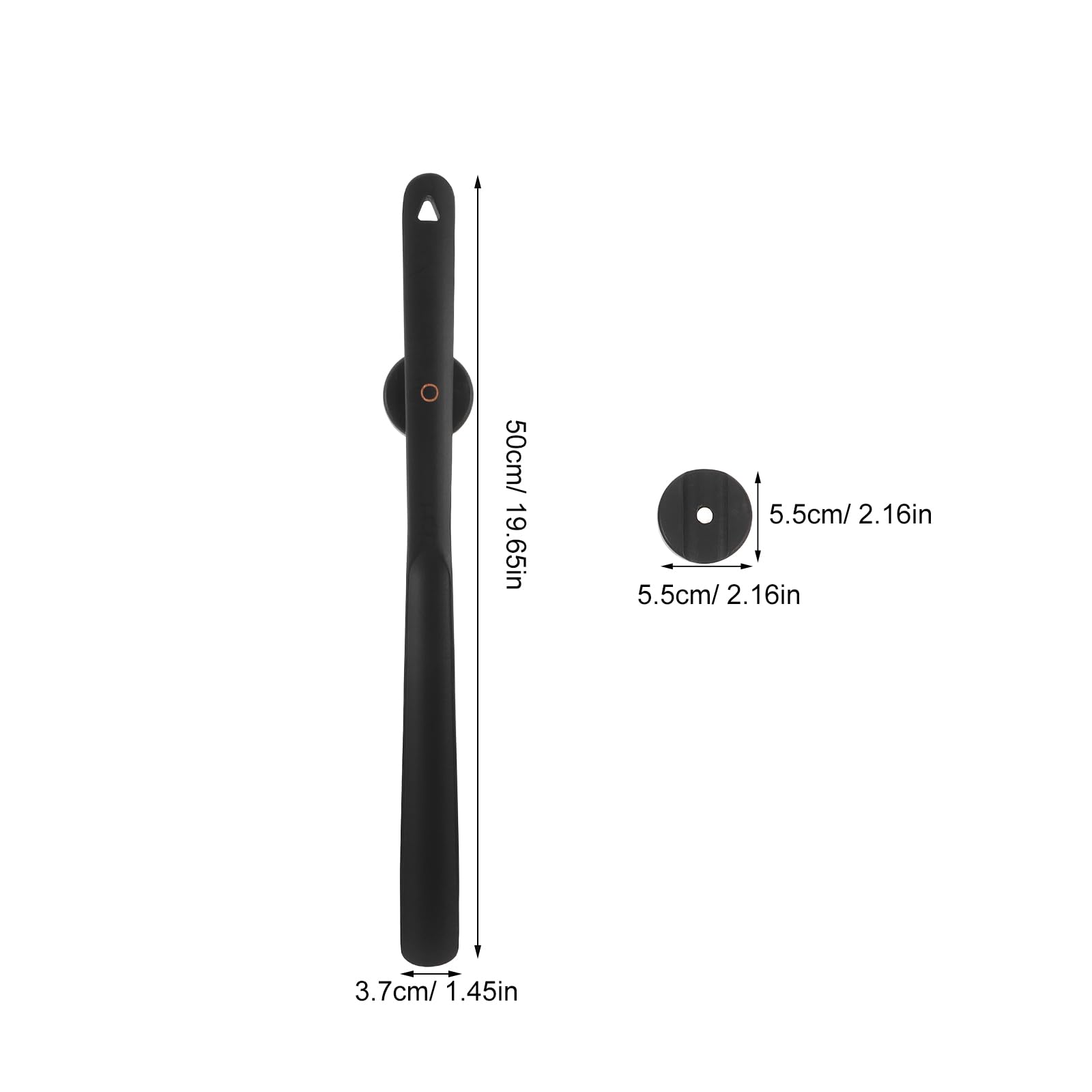 Ipetboom Calzascarpe Magnetico in Legno di Faggio 50 Cm, Manico Lungo Ergonomico, Scarpa per Anziani e Donne in Gravidanza, Pratica per Stivali Alti e Uso Domestico