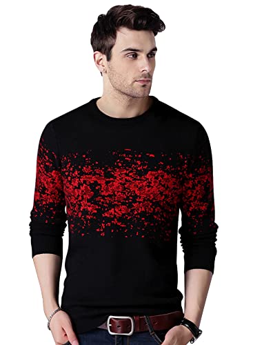 Image of EYEBOGLER Men's Printed Regular Fit T-Shirt