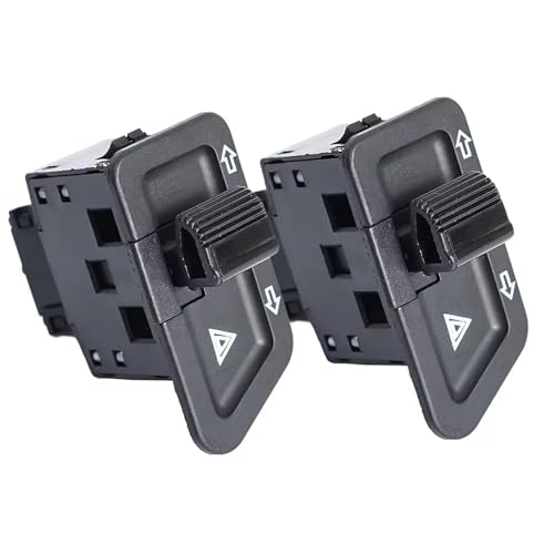 Interrupteur double flash moto et bouton de démarrage pour feux d'avertissement - 2 pièces