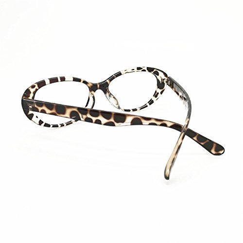 image for EyeYee Reading Glasses Blue Light Blocking - Oval Computer Eyeglasses 