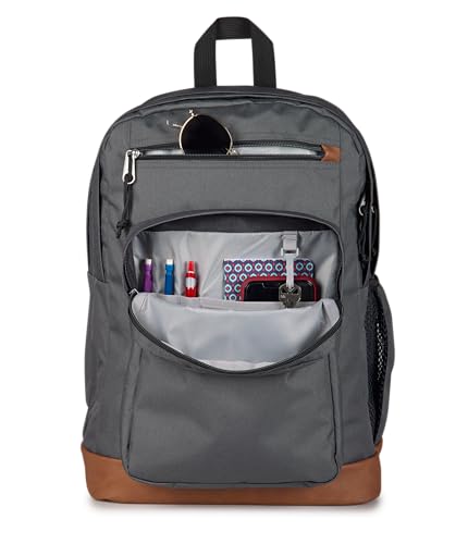 Image of JanSport Cool Backpack with 15-inch Laptop Sleeve, Large Computer Bag Rucksack with 2 Compartments, Ergonomic Straps, Smokey Grit