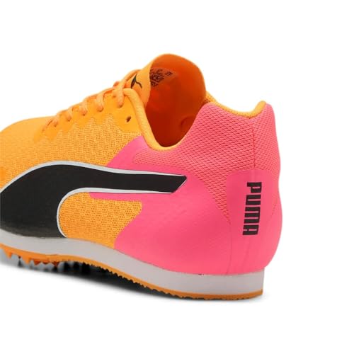 Puma Unisex Evospeed Star 9 Spikes Chaussures De Running Sun Stream-Sunset Glow-Puma Black - Orange 47
