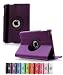 ShopNY Case - Apple iPad Air Case - 360 Degree Rotating Stand Case Cover with Auto Sleep / Wake Feature for iPad Air / iPad 5 (5th Generation) (Purple)