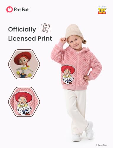 Image of Disney Girl /Boy Fleece Jacket Zipper Sherpa Fuzzy Hoodie Winter Coat 2-13Y