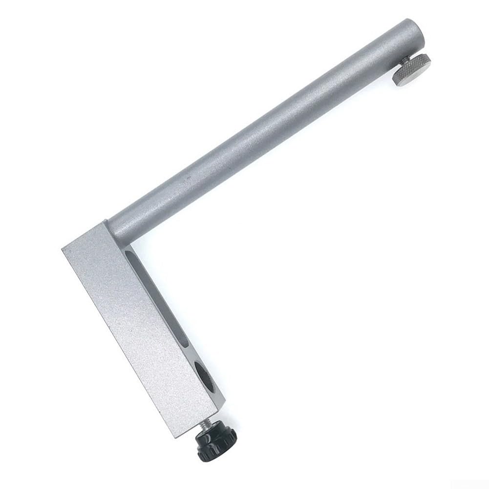 00760087 Brazo de fijación de sonda para medidor de altura HITE de 150 mm, soporte de inserción sin herramientas con ángulo ajustable, soporte de montaje de acero resistente al desgaste para sondas