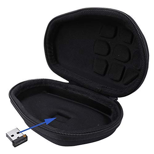 Aenllosi Borsa Custodia Rigida per Logitech MX Master/MX Master 2S/MX Master 3 Mouse (Nero)