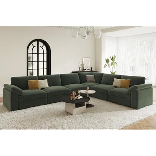 EASE MOOSE Oversized Sectional Modular Sofa,Large L Shape Sectional Couch
