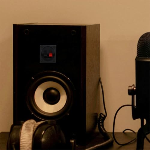 Toddmomy Conectores de Bornes de Conexión de Audio para Altavoces 2 Unidades Terminales Metálicos Cuadrados Negros Accesorios para Cajas Acústicas Uso en Cine en Casa y Conferencias - imagen 8