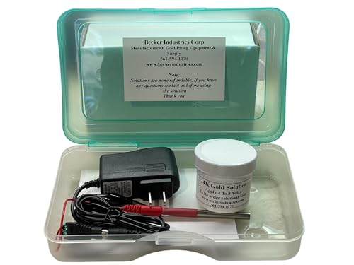 Mini Plater 14K Gold Plating Kit, Gold Plating Machine