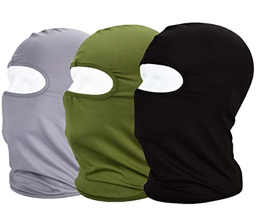 Image of Balaclava Sun /uv face mask UPF 50+ ski mask Neck Gaiter face Scarf Outdoor Sports 3pack