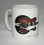 Ideal for all Beatles fans Unique hand-drawn illustration Part of the Guitar Mug Collection from George Morgan Ideal for use in the home or studio