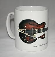 Ideal for all Beatles fans Unique hand-drawn illustration Part of the Guitar Mug Collection from George Morgan Ideal for use in the home or studio