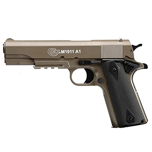 Colt 1911 Dark Earth 13bb'S E=0,500 J. Max /C24 - Culata de metal manual