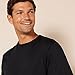 Amazon Essentials Men's Regular-Fit Short-Sleeve Crewneck T-Shirt, Pack of 2, Black, Large