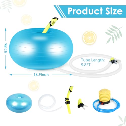 Underwater System Diving Breathing Equipment - Scuba tankless Dive System Snorkel Tank with 9.8 FT Hose for Snorkeling, Scuba Diving, Pool Swimming, Underwater Adventure and Fishing