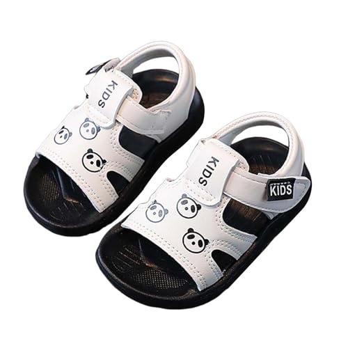 IWIHMIV Boys Girls Sandals Lightweight Open Toe Non Slip Rubber Sole Sandal Baby Soft Bottom Summer Walking Shoes