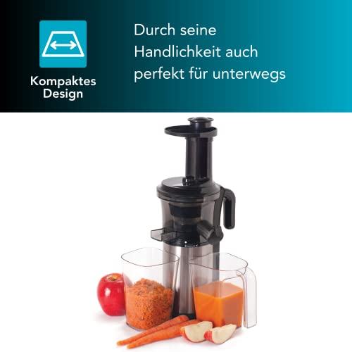 Shine Kitchen Co Sjv-107-A Cold Press Slow Masticating Juicer, Stainless Steel #TOP2