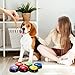 Youeon 6 Pack Voice Recording Button, 6 Colors Dog Buttons for Communication Pet Training Buzzer, 30 Seconds Record & Playback, Funny Record Buttons for Pet, Classroom, Office, Home