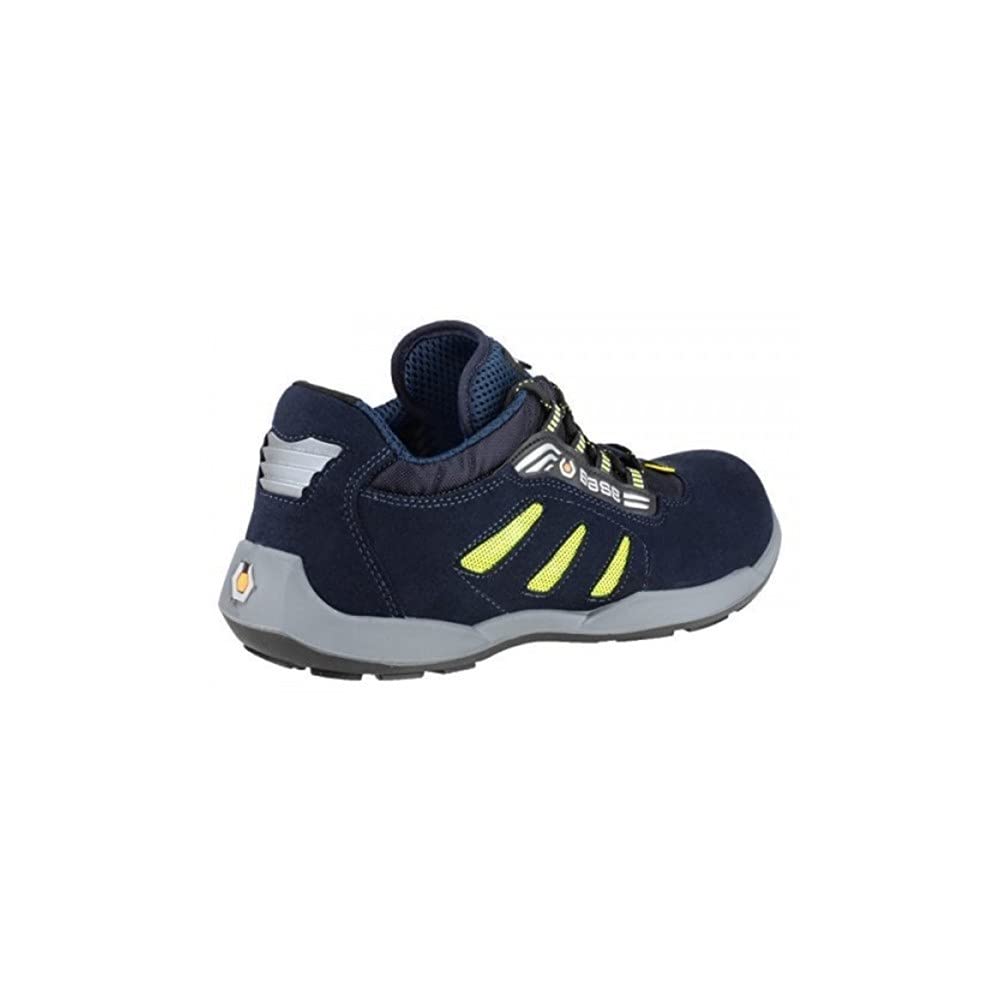 Base Protection CA-B0647-CWE.44 Scarpe di Sicurezza Frisbee, Blu/Giallo