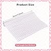 Vinyl Transfer Tape, 12 in x 16.4 Ft (30.5 x 500 Cm), Clear Red Checkered Transfer Film, Suitable for Decal Transfers, Graphic Transfers, Signs, Wall Decorations, Windows, Mugs, and Cars #1