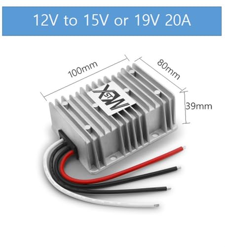 Régulateur de tension CC 12V 15V 20A convertisseur alimentation - 3