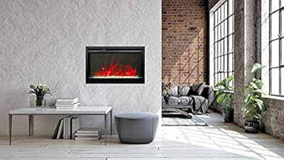 Amantii TRD Extra Slim 26" Traditional Electric Fireplace