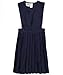 Cookie's Brand Big Girls' V-Neck Pleated Jumper (Special Order Sizes) - Navy,