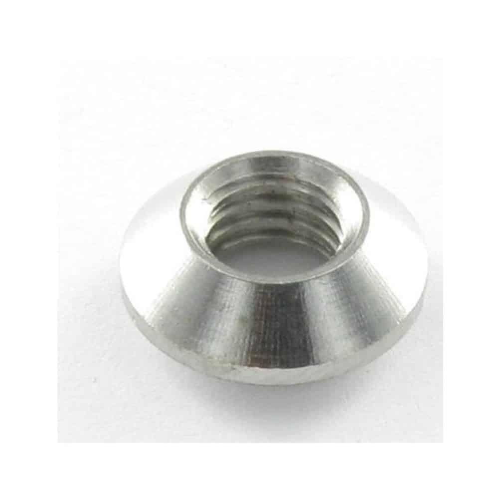 D-Work, 100 dadi da fresa, M5 mm, in acciaio inox A4
