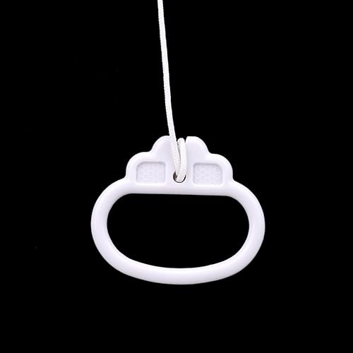 2 Pieces Pull String Music Box Insert Replacement White Pull Cord Musical Box for Stuffed Animals Making Musical Toy Infant